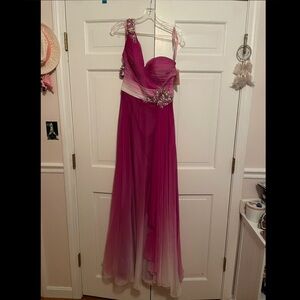 Vintage purple ombré prom dress by Blush